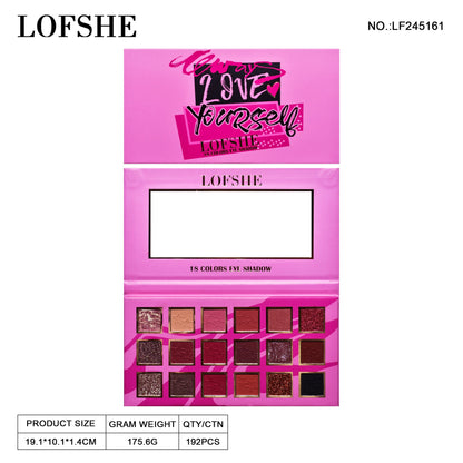 Sombra de Ojos 18 colores LOFSHE REF:LF245161