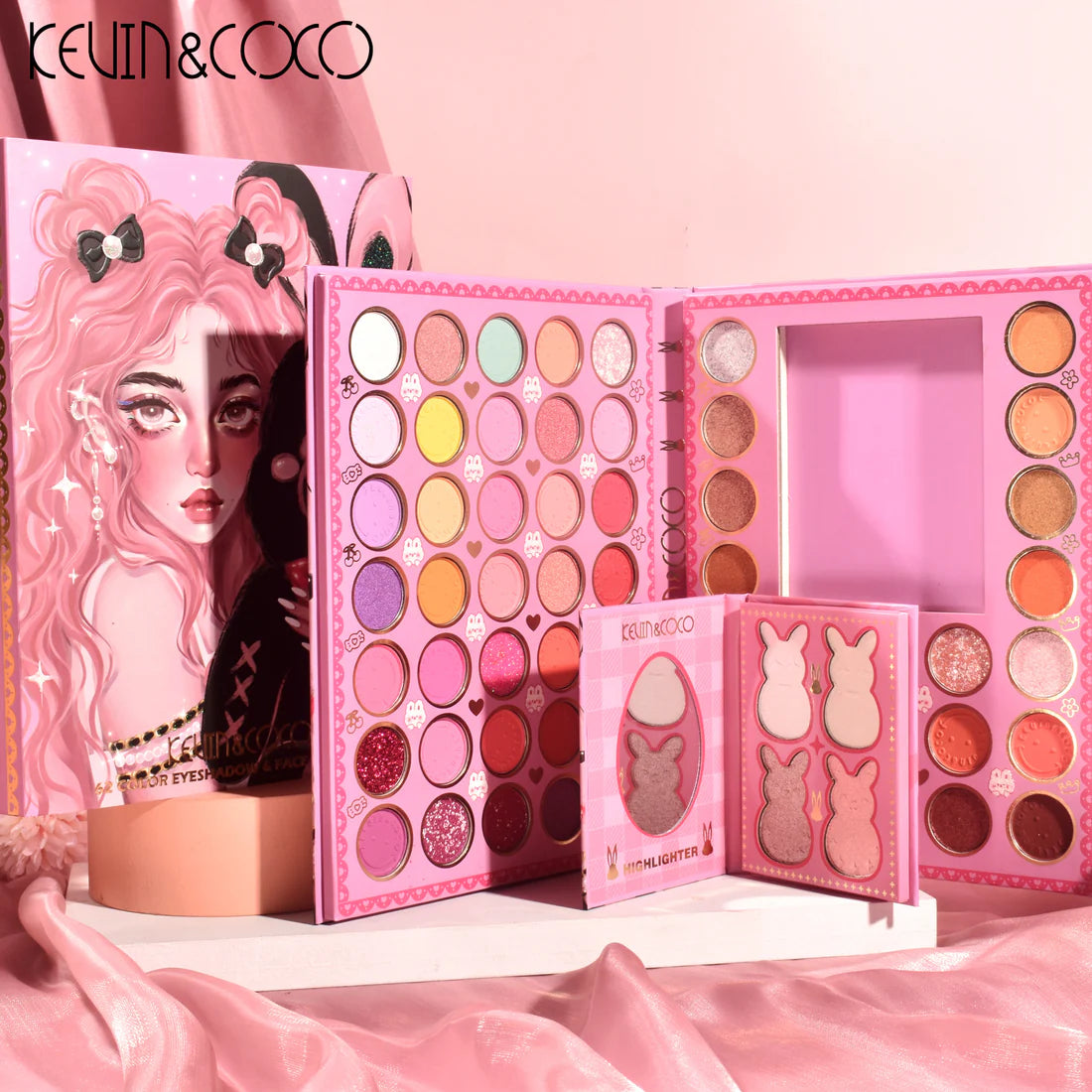 PALETA LIBRO DE MAQUILLAJE REF: KC223137