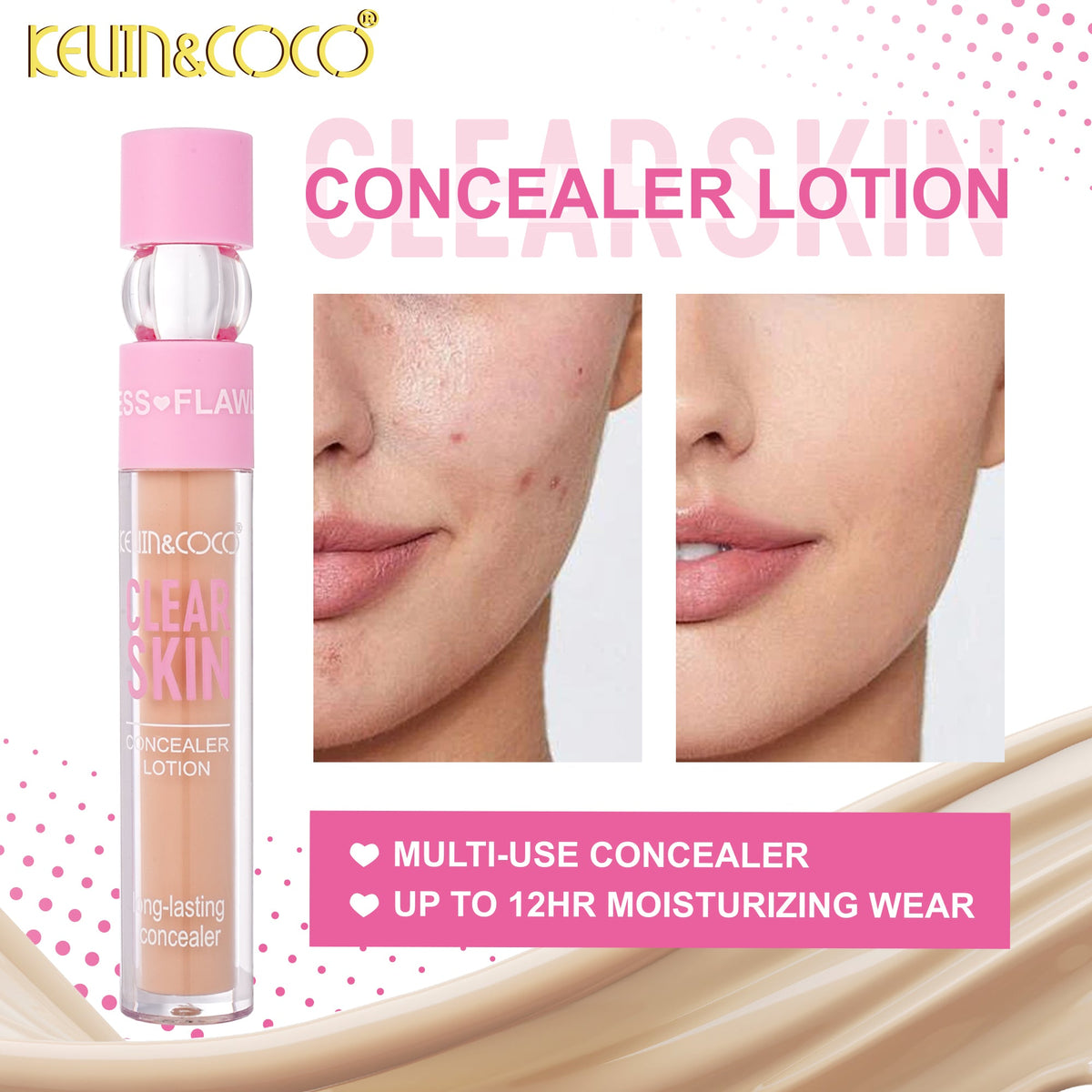 Corrector liquido Clear Skin kevin&coco REF:KC1403 - foto 10